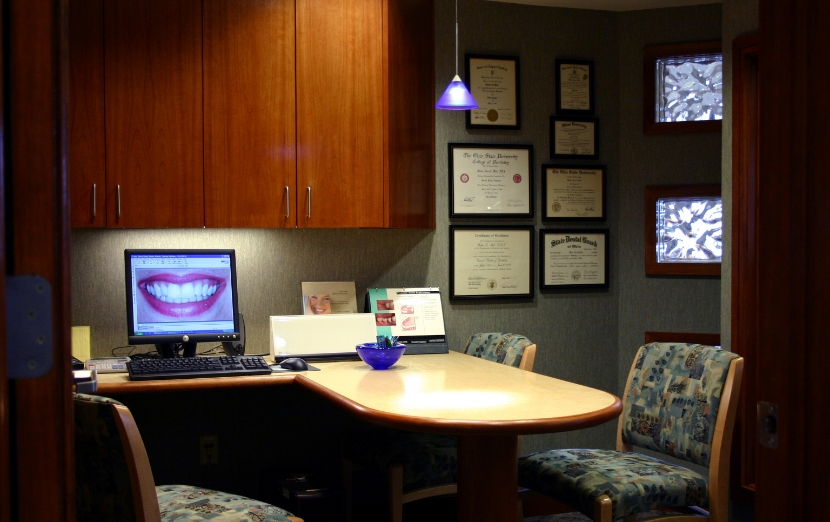 Consultation room of Mick Family Dental Care